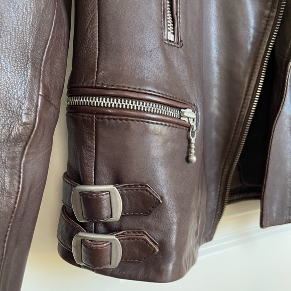 All Saints Armstead Biker Jacket - Picture 9 of 14